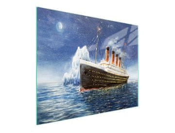 shumee STEKLENA DESKA ZA REZANJE 52x30 TITANIC
