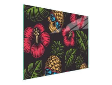 shumee STEKLENA DESKA ZA REZANJE 52x30 ANANAS