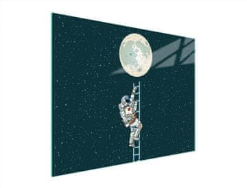shumee STEKLENA DESKA ZA REZANJE 52x40 MOON