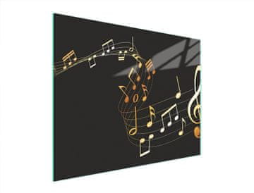 shumee STEKLENA DESKA ZA REZANJE 52x40 MUSIC