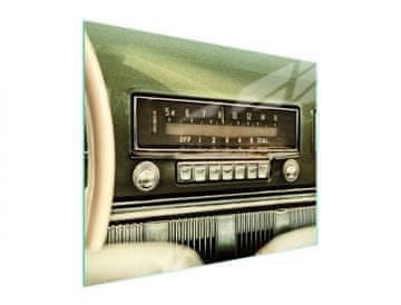 shumee STEKLENA REZALNA DESKA 52x40 RADIO