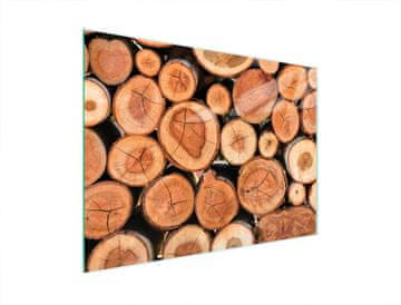 shumee STEKLENA REZALNA DESKA 40x30 LESENA