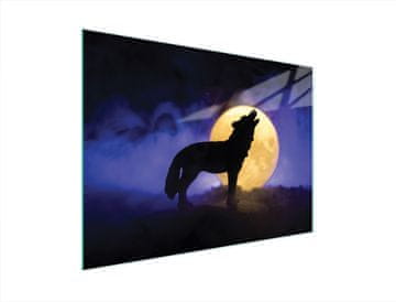 shumee STEKLENA DESKA ZA REZANJE 40x30 WOLF