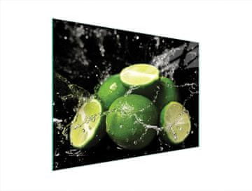 shumee STEKLENA DESKA ZA REZANJE 40x30 LIME