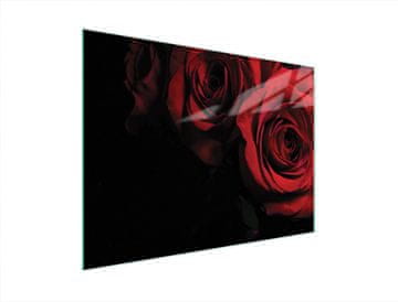 shumee STEKLENA DESKA ZA REZANJE 40x30 ROSE