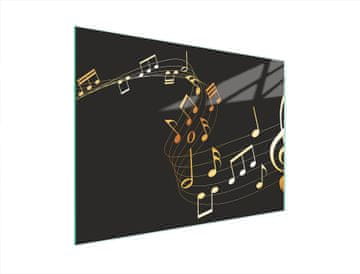 shumee STEKLENA DESKA ZA REZANJE 40x30 MUSIC