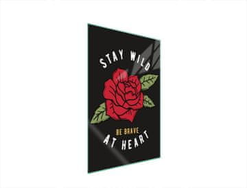 shumee STEKLENA DESKA ZA REZANJE 35x52 ROSE
