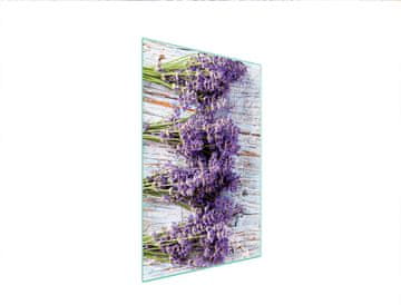 shumee STEKLENA DESKA ZA REZANJE 35x52 LAVENDER