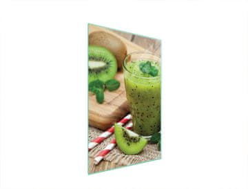 shumee STEKLENA DESKA ZA REZANJE 35x52 KIWI