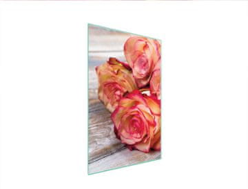 shumee STEKLENA DESKA ZA REZANJE 35x52 ROSE