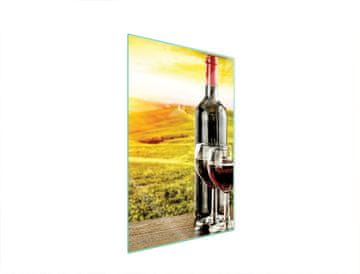 shumee STEKLENA REZALNA DESKA 35x52 VINO