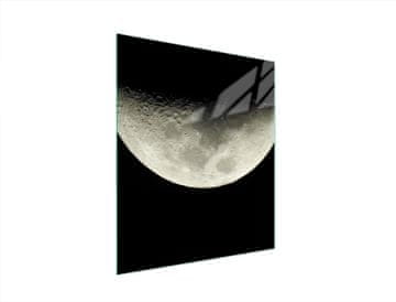 shumee STEKLENA DESKA ZA REZANJE 45x52 MOON