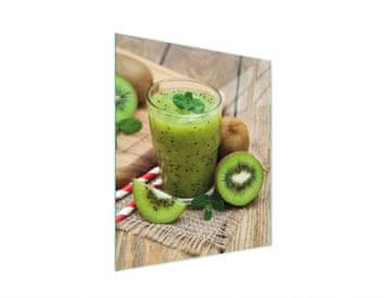 shumee STEKLENA DESKA ZA REZANJE 45x52 KIWI