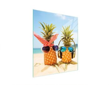 shumee STEKLENA DESKA ZA REZANJE 45x52 ANANAS