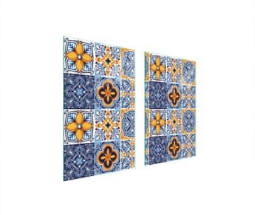 shumee ZAŠČITNA STEKLENA PLOŠČA ZA ŠTEDILNIK 75x52 MOSAIC