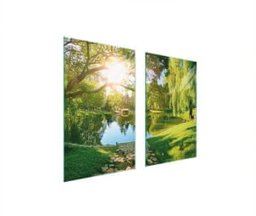 shumee STEKLENA ZAŠČITNA PLOŠČA ZA ŠTEDILNIK 75x52