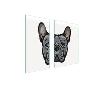shumee ZAŠČITNA PLOŠČA ZA STEKLO 75x52 DOG