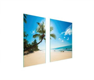shumee ZAŠČITNA PLOŠČA ZA STEKLO 75x52 BEACH