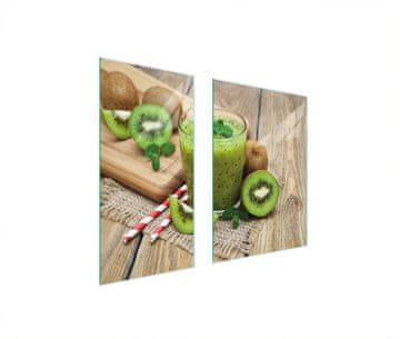shumee ZAŠČITNA STEKLENA PLOŠČA 75x52 KIWI