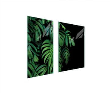 shumee ZAŠČITNA PLOŠČA ZA STEKLO 75x52 MONSTERA