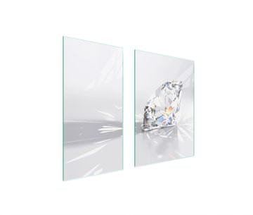 shumee ZAŠČITNA PLOŠČA ZA STEKLO 75x52 DIAMOND