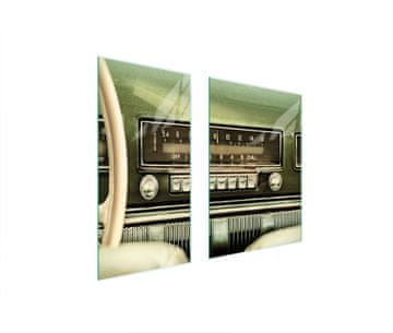 shumee STEKLENA ZAŠČITNA PLOŠČA 75x52 RADIO