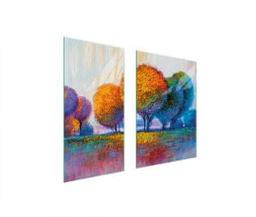 shumee ZAŠČITNA PLOŠČA ZA STEKLO 75x52 DREVO