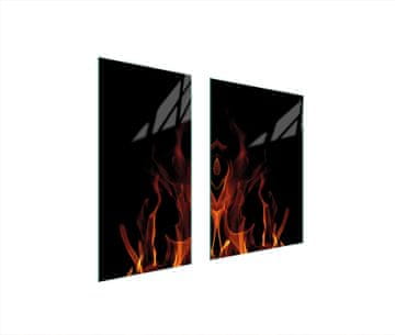 shumee ZAŠČITNA PLOŠČA ZA STEKLO 75x52 FIRE