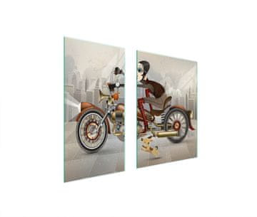 shumee ZAŠČITNA PLOŠČA ZA STEKLO 75x52 ZA MOTOCIKEL
