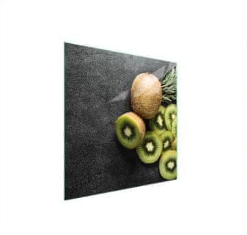 shumee STEKLENA ZAŠČITNA PLOŠČA ZA ŠTEDILNIK 50x52 KIWI