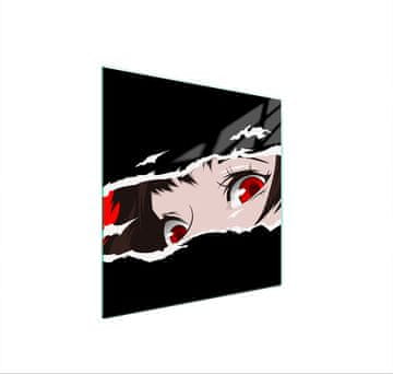shumee 50x52 ZAŠČITNA PLOŠČA ZA ŠTEDILNIK IZ ANIME STEKLENA
