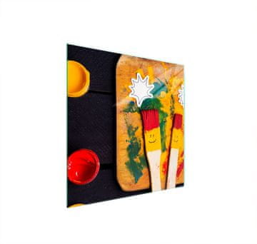 shumee ZAŠČITNA STEKLENA PLOŠČA ZA ŠTEDILNIK 50x52 SMILE