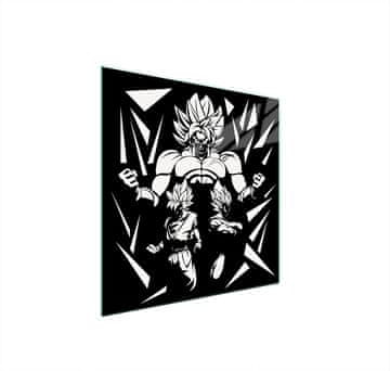 shumee 50x52 ZAŠČITNA PLOŠČA ZA ŠTEDILNIK IZ ANIME STEKLENA