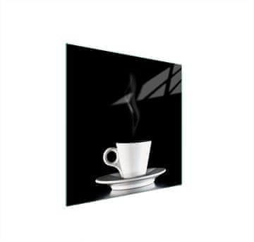 shumee STEKLENA ZAŠČITNA PLOŠČA ZA ŠTEDILNIK 50x52 COFFEE