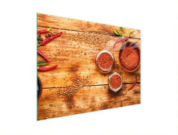 shumee STEKLENA DESKA ZA REZANJE 30x22 CHILLI
