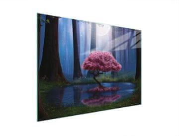 shumee STEKLENA REZALNA DESKA 30x22 DREVO