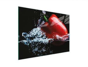 shumee STEKLENA DESKA ZA REZANJE 30x22 PEPPER
