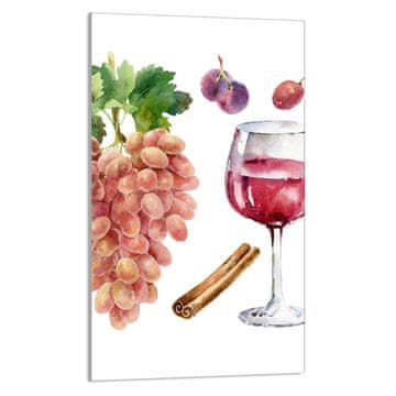 shumee STEKLENA REZALNA DESKA 30x52 Vino