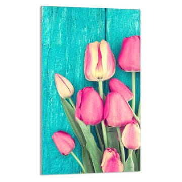 shumee STEKLENA DESKA ZA REZANJE 30x52 Tulipani