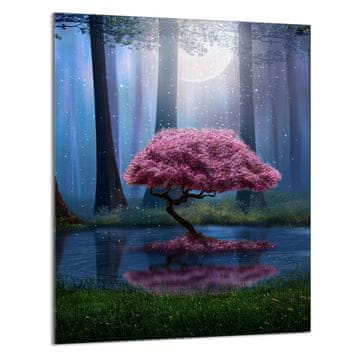 shumee STEKLENA REZALNA DESKA 40x52 Drevo