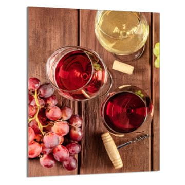 shumee STEKLENA REZALNA DESKA 40x52 Vino