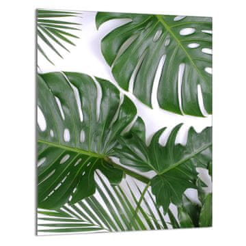 shumee STEKLENA DESKA ZA REZANJE 40x52 Monstera