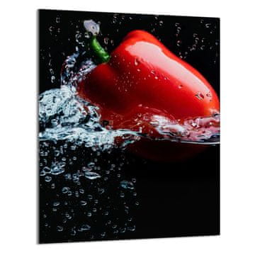 shumee STEKLENA DESKA ZA REZANJE 40x52 Pepper