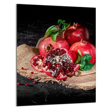 shumee STEKLENA DESKA ZA REZANJE 40x52 Temno modra
