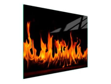 shumee STEKLENA DESKA ZA REZANJE 52x30 FIRE