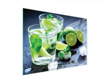 shumee STEKLENA DESKA ZA REZANJE 40x30 LIME