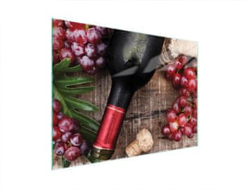 shumee STEKLENA REZALNA DESKA 40x30 ZA VINO