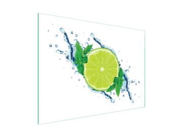 shumee STEKLENA DESKA ZA REZANJE 40x30 LIME