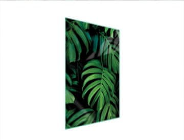 shumee STEKLENA DESKA ZA REZANJE 35x52 MONSTERA