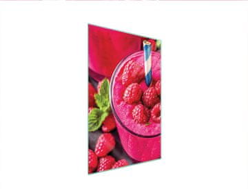 shumee STEKLENA DESKA ZA REZANJE 35x52 MALINE